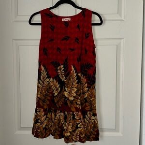 Size small floral (has a fall look to it)